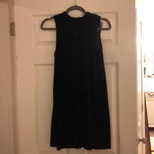 Sleeveless Velvet Dress